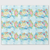 Alice im Wunderland Geschenkpapier (Flach)