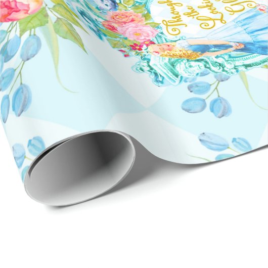 Alice im Wunderland Geschenkpapier (Rolleneckpunkt)