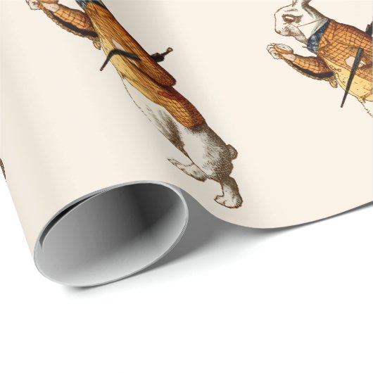 Alice im Wunderland Geschenkpapier (Rolleneckpunkt)