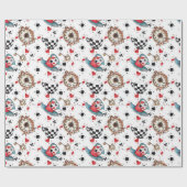Alice im Wunderland Geschenkpapier (Flach)