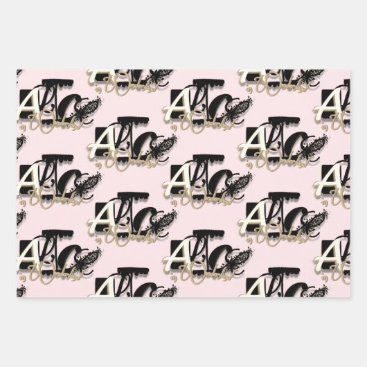 Alice im Wunderland Geschenkpapier Set (Vorderseite 2)