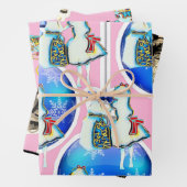 Alice im Wunderland Geschenkpapier Set (Beispiel)