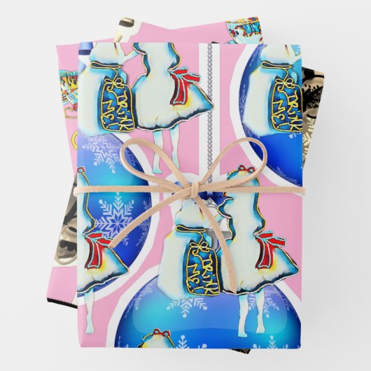 Alice im Wunderland Geschenkpapier Set (Beispiel)