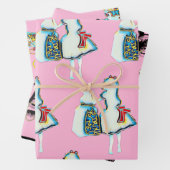 Alice im Wunderland Geschenkpapier Set (Beispiel)