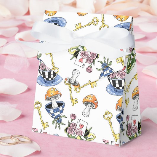 Alice im Wunderland Geschenkschachtel (Hochzeit)