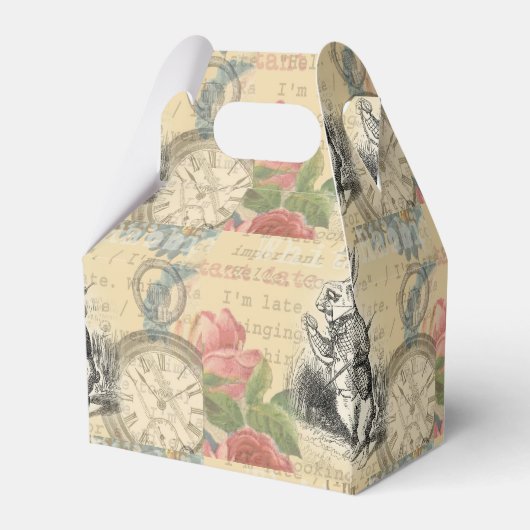 Alice im Wunderland Geschenkschachtel (Rückseite)