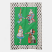 Alice im Wunderland Geschirrtuch (Vertikal)