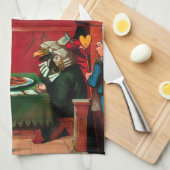 Alice im Wunderland Geschirrtuch (Viertel Falte)