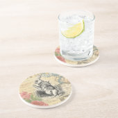 Alice im Wunderland Getränkeuntersetzer (Seite)