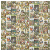 Alice im Wunderland-Gewebe Stoff (Muster)