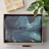 Alice im Wunderland Giant Mushroom Decoupage Seidenpapier (Geschenk)