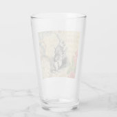 Alice im Wunderland Glas (Rückseite)