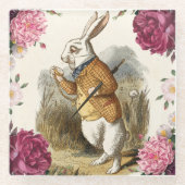Alice im Wunderland Glasuntersetzer (Vorderseite)