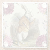 Alice im Wunderland Glasuntersetzer (Rückseite)