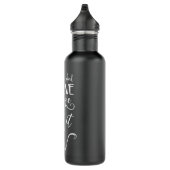 Alice im Wunderland glauben an Magie Inspiration Edelstahlflasche (Rechts)