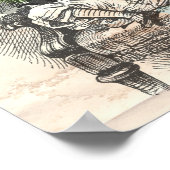 Alice im Wunderland "Glauben" Poster (Ecke)