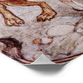 Alice im Wunderland Griffin und die Mock Turtle Poster (Ecke)