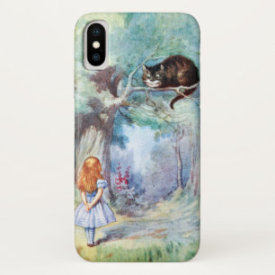 Alice im Wunderland Grinsekatze iPhone X Hülle