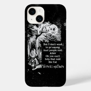 Alice im Wunderland; Grinsekatze mit Alice Case-Mate iPhone 14 Hülle