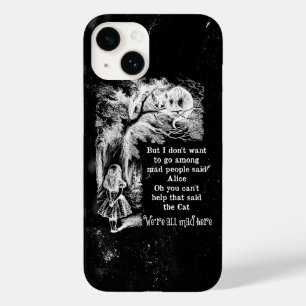 Alice im Wunderland; Grinsekatze mit Alice Case-Mate iPhone 14 Hülle