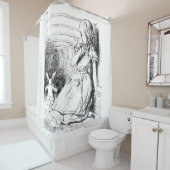 Alice im Wunderland - große Alice Duschvorhang (Beispiel)