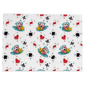 Alice im Wunderland Große Geschenktüte (Rückseite)