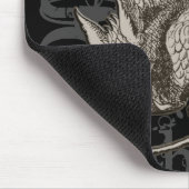 Alice im Wunderland Gryphon Grunge (Single-Zahl) Mousepad (Ecke)