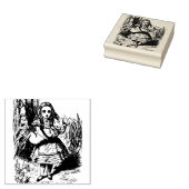Alice im Wunderland Gummistempel (Stempel)