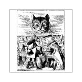 Alice im Wunderland Gummistempel (Prägung)