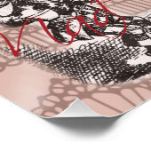 Alice im Wunderland Hatter und Kaninchen Poster (Ecke)