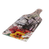 Alice im Wunderland Hatter und Kaninchen Schneidebrett (Ecke)