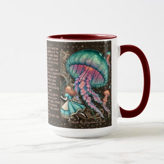 Alice im Wunderland Hatterville Tasse (Rechts)