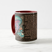 Alice im Wunderland Hatterville Tasse (Vorderseite Links)