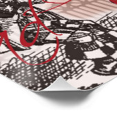 Alice im Wunderland hinter dem Vorhang Poster (Ecke)