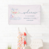 Alice im Wunderland Hochzeit Banner (Insitu)