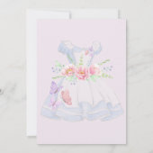 Alice im Wunderland Hochzeit Save The Date (Rückseite)