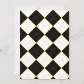 Alice im Wunderland Hochzeit speichern das Datum Save The Date (Rückseite)