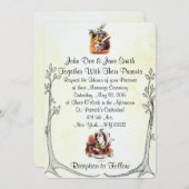 Alice im Wunderland-Hochzeits-Einladung Einladung (Vorne/Hinten)