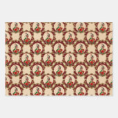 Alice im Wunderland Holiday Wrapping Paper Sheets Geschenkpapier Set (Vorderseite 2)