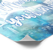 Alice im Wunderland Horizontaler Druck Poster (Ecke)