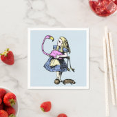 Alice im Wunderland Hübsches Party Kinderdekoratio Serviette (Beispiel)