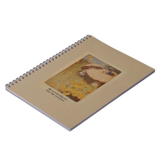 Alice im Wunderland-Illustrations-Notizbuch 1907 Notizblock (Linke Seite)