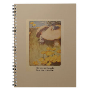 Alice im Wunderland-Illustrations-Notizbuch 1907 Notizblock