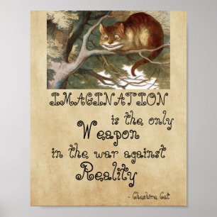 Alice im Wunderland - IMAGINATION CAT 1865 Poster
