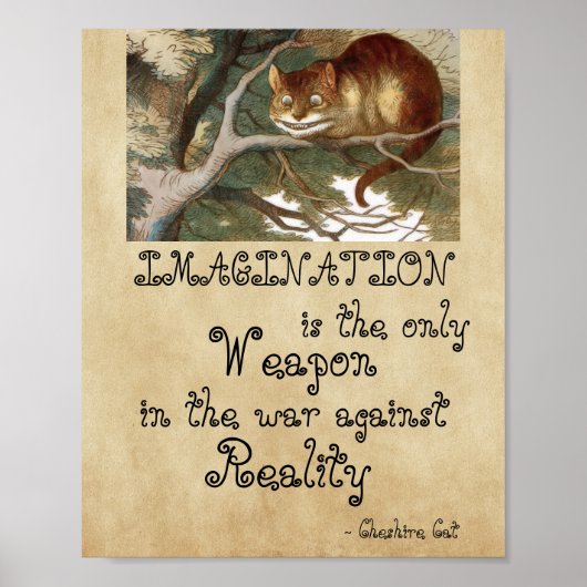 Alice im Wunderland - IMAGINATION CAT 1865 Poster (Vorne)