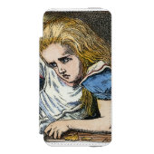 ALICE IM WUNDERLAND INCIPIO iPhone Geldbeutel-Hülle (Folio Vorderseite)