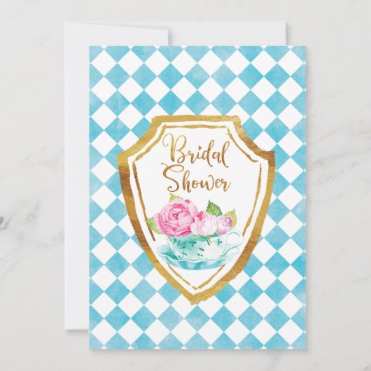 Alice im Wunderland ist kein spätes Brautparty Einladung (Rückseite)