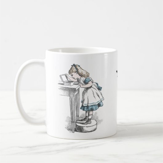 Alice im Wunderland jede mögliche Straße kann Kaffeetasse (Links)