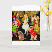Alice im Wunderland, Jessie Willcox Smith Karte (Gelbe Blume)