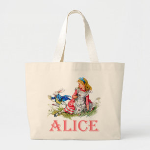 ALICE IM WUNDERLAND JUMBO STOFFBEUTEL